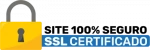 Site 100% seguro SSL Certificado