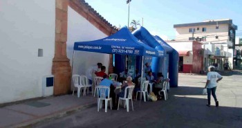 Jadapax oferece tenda da Saúde à comunidade de Mateus Leme - MG!