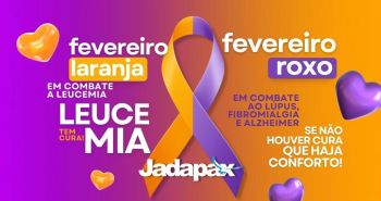 Fevereiro: Roxo e Laranja