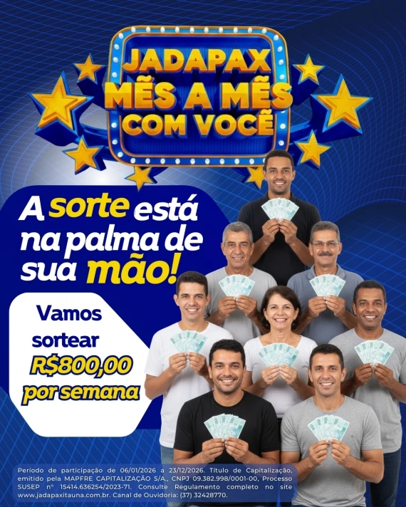 Promoção Mês a Mês com você!